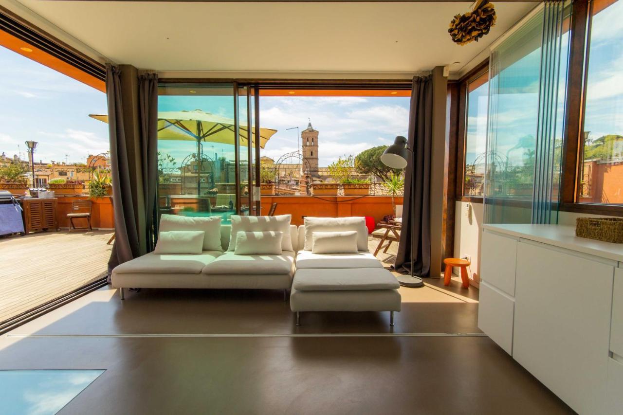 Pelliccia 11 Trastevere Penthouse Rome Exterior photo