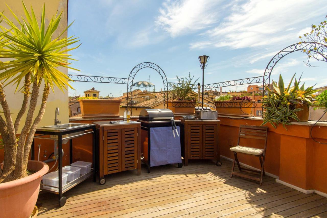 Pelliccia 11 Trastevere Penthouse Rome Exterior photo