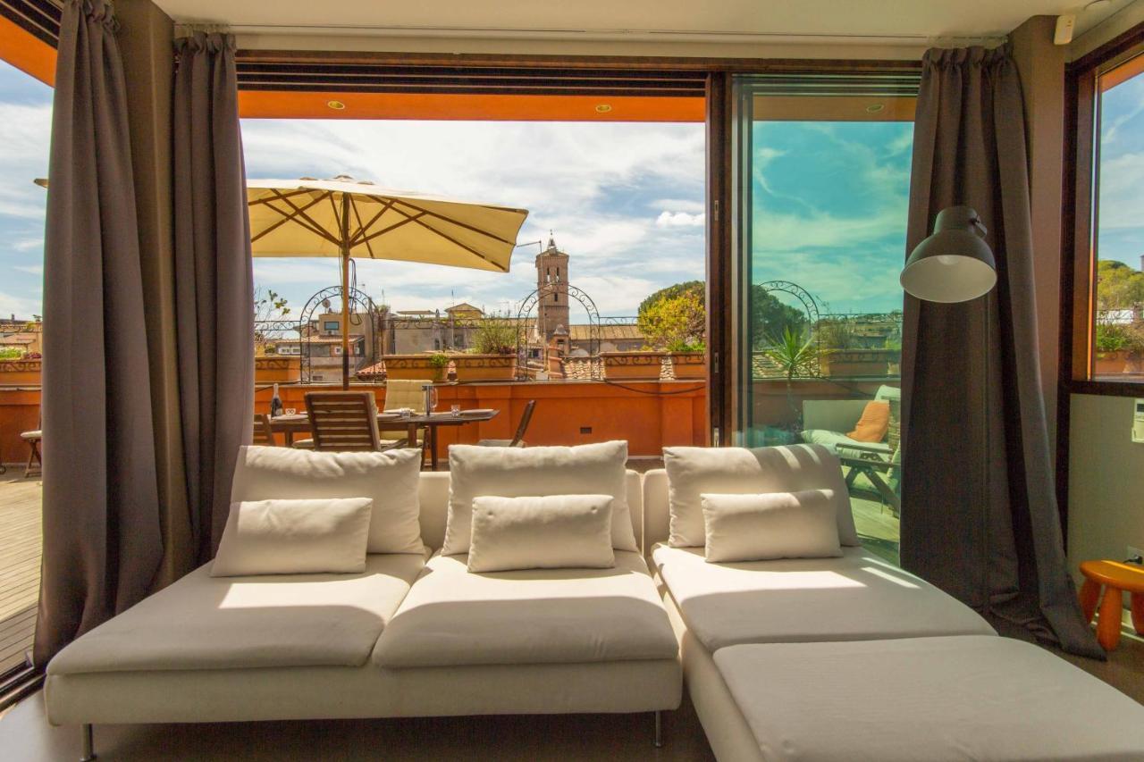 Pelliccia 11 Trastevere Penthouse Rome Exterior photo